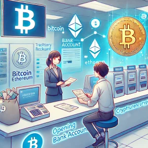 銀行口座開設と暗号資産：新たな金融サービスの可能性 [EN MOCK]