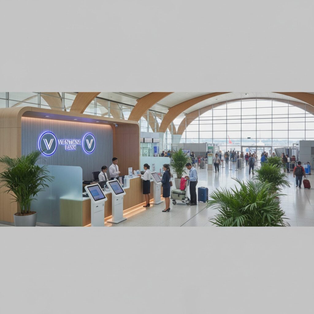 ラオス・ワッタイ国際空港拡張、日本支援で経済成長とJDB銀行口座開設への影響
